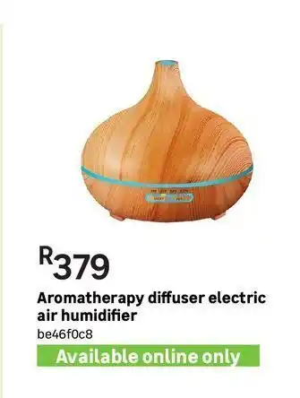 Aromatherapy diffuser electric air humudufuer