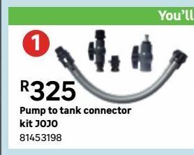 Leroy Merlin Pump to tank connector kit jojo offer