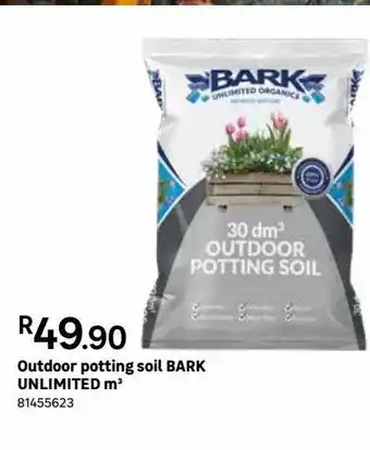 Leroy Merlin Outddoor potting soil bark unlimited m3 offer