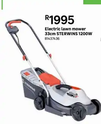 Leroy Merlin Electric lawn mower 33cm sterwins 1200w offer