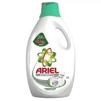 Game Ariel auto washing liquid detergent 3, l offer