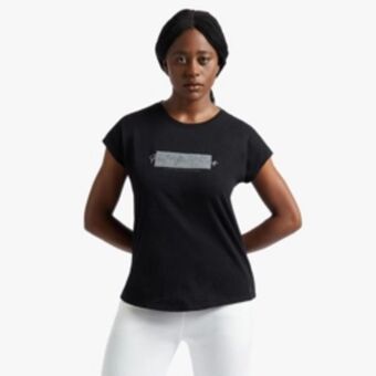 Totalsports Women's ts graphic black tee offer