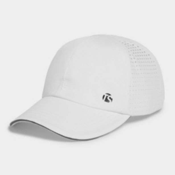 Ts white running cap offer at Totalsports