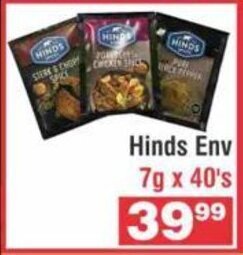 Advance Cash n Carry Hinds Env 7g x 40's offer