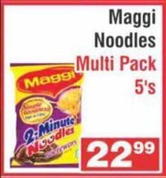 Advance Cash n Carry Maggi Noodles Multi Pack 5's offer