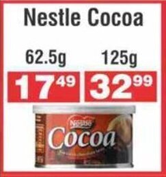 Nestle Cocoa 62.5g