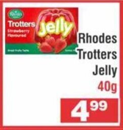 Rhodes Trotters Jelly 40g