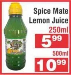 Spice Mate Lemon Juice 250ml