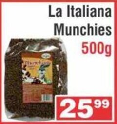 Advance Cash n Carry La Italiana Munchies 500g offer