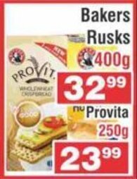 Bakers Rusks 400g