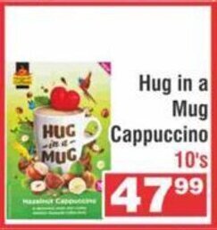 Hug in a Mug Cappucino 10's