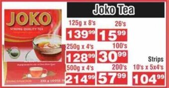 Advance Cash n Carry Joko Tea 125g x 8's offer