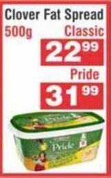 Advance Cash n Carry Clover Fat Spread Classic 500g offer