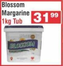 Blossom Margarine Tub 1kg