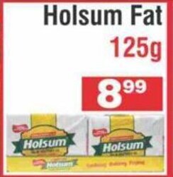 Advance Cash n Carry Holsum Fat 125g offer