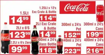 Advance Cash n Carry Coca-Cola 1.5lt offer