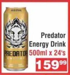Predator Energy Drink 500ml x 24's