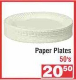 Advance Cash n Carry Paper Plates 50's offer