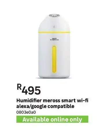 Leroy Merlin Humidifier meross smart wi-fi alexa/google compatible offer