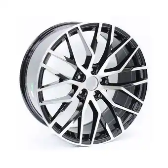 Autostyle 18″ qs spyder 5/112 black machine face alloy wheels offer