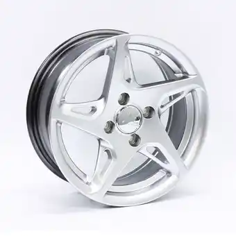 14″ qs f458 4/100 hypersilver alloy wheels