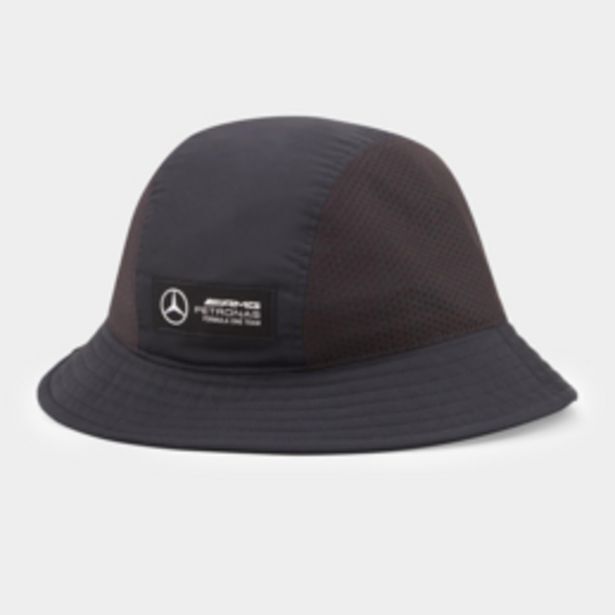 Puma mercedesamg black bucket hat offer at Sportscene
