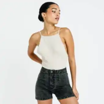 Women's charcoal pin up shorts