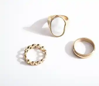 3 pack statement rings