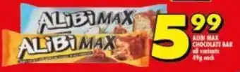 Shoprite Alibimax Chocolate Bar offer