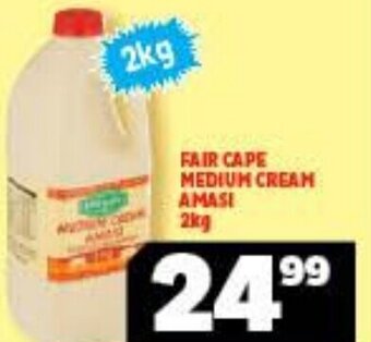 Usave Fair Cape Medium Cream Amasi 2kg offer
