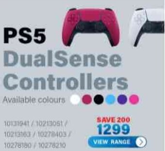 Incredible Connection PS5 DualSense Controllers offer