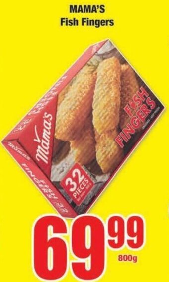 Boxer Mama's Fish Fingers offer
