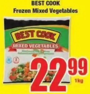 Boxer Best Cook Frozen Mixed Vegetables 1kg offer