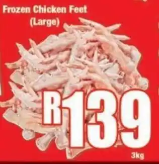 Boxer Frozen Chicken Feet Large 3kg offer