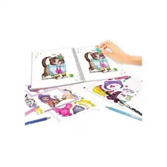 Kitty colouring book