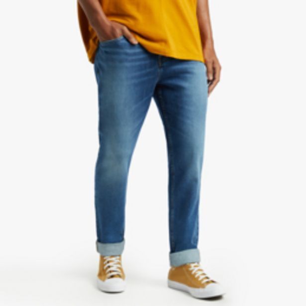 Rj blue tapered mid wash jean offer at Markham