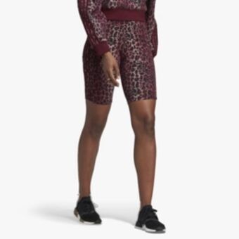 Sportscene Adidas originals women's maroon cycling shorts offer