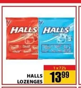 Jumbo Halls Lozenges 1x72's Each offer