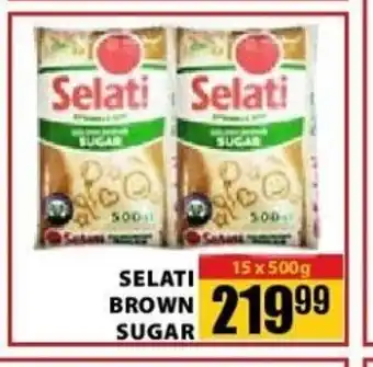 Jumbo Selati Brown Sugar 15x500g offer