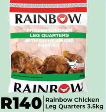 1UP Rainbow Chicken Leg Quarters 3,5kg offer
