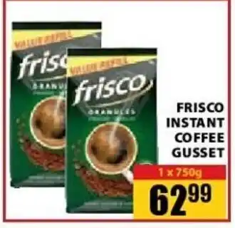 Frisco Instant Coffee Gusset 1x750g