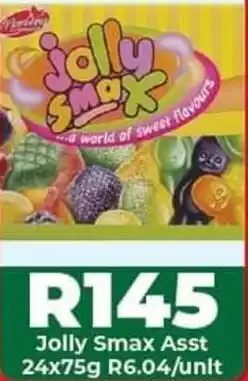 1UP Jolly Smax Asst 24 x 75g offer