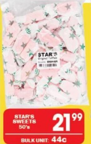Star's Sweets 50's