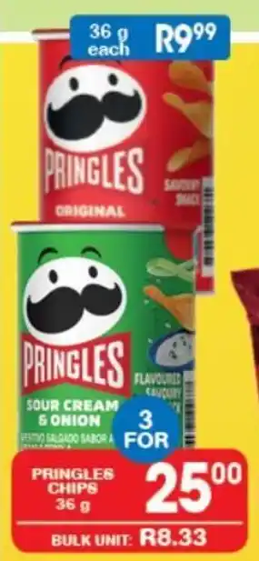 Giant Hyper Pringles Chips 36g offer
