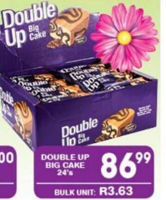 Giant Hyper Double Up Big Cake 24's offer
