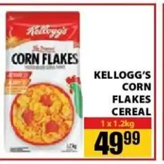 Jumbo Kellogg's Corn Flakes Cereal 1x1.2kg offer