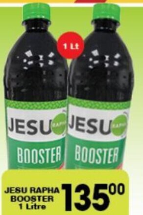 Jesu Rapha Booster 1L offer at Giant Hyper