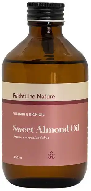 Faithful to Nature Faithful to nature sweet almond oil offer