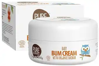 Pure beginnings baby bum cream with organic b...