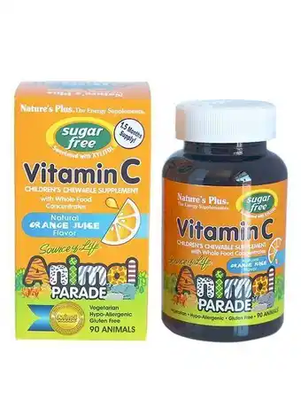 Faithful to Nature Animal parade vitamin c children’s chewable... offer